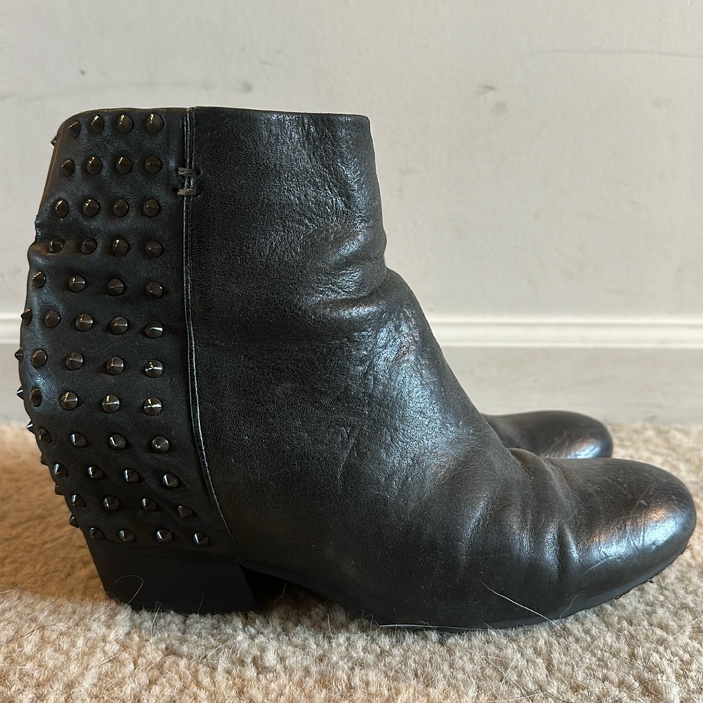 Gentle Souls Studded Leather Booties